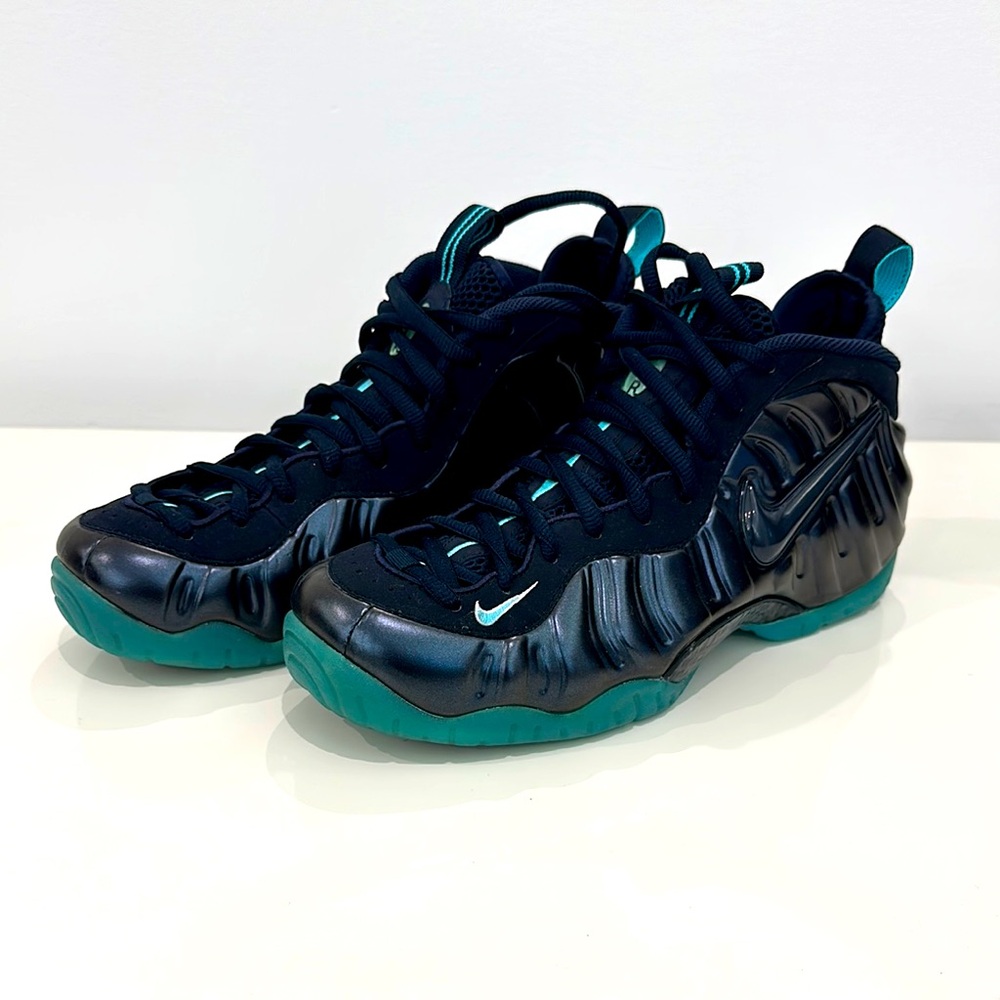 NIKE Air Foamposite Pro Dark Obsidian - US Men size 10